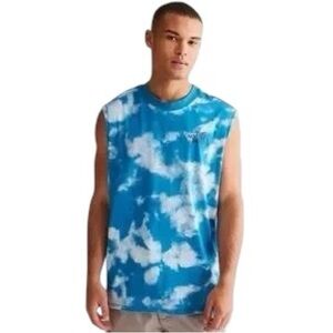 The North Face Himalayan Bottle Source Tie Dye Muscle Tank Top NWT